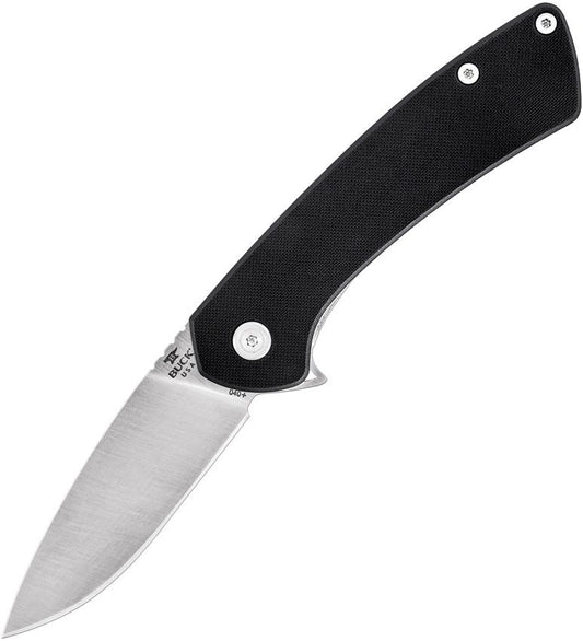 Buck 040 Onset Frame Lock Knife Black G-10 (3.36" Satin S45VN)