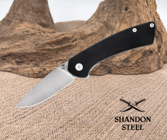 Buck 040 Onset Frame Lock Knife Black G-10 (3.36" Satin S45VN)