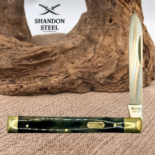 Buck Doctors Pocket Knife Bone Handle Single Blade Folding SlipJoint  (196)