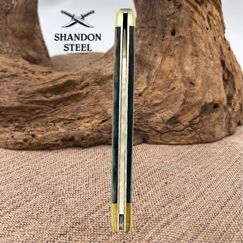 Buck Doctors Pocket Knife Bone Handle Single Blade Folding SlipJoint  (196)