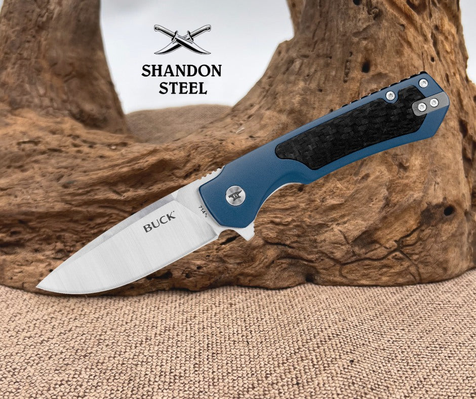 Buck 714 Stinger Knife Blue
