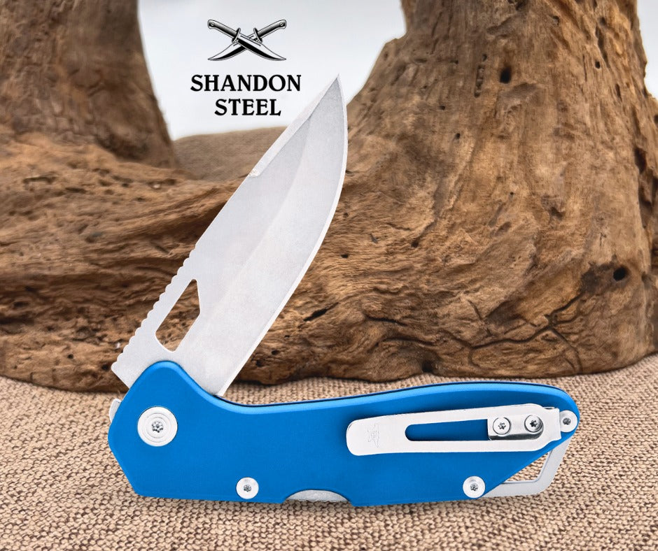Buck 724 Mustang Knife Blue 0724BLS-B