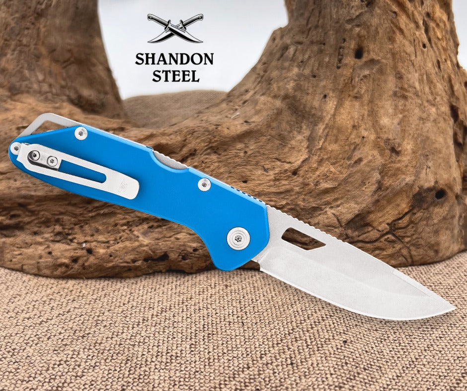 Buck 724 Mustang Knife Blue 0724BLS-B