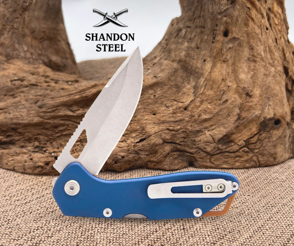 Buck 724 Mustang Knife Dark Blue 0724BLS1-B
