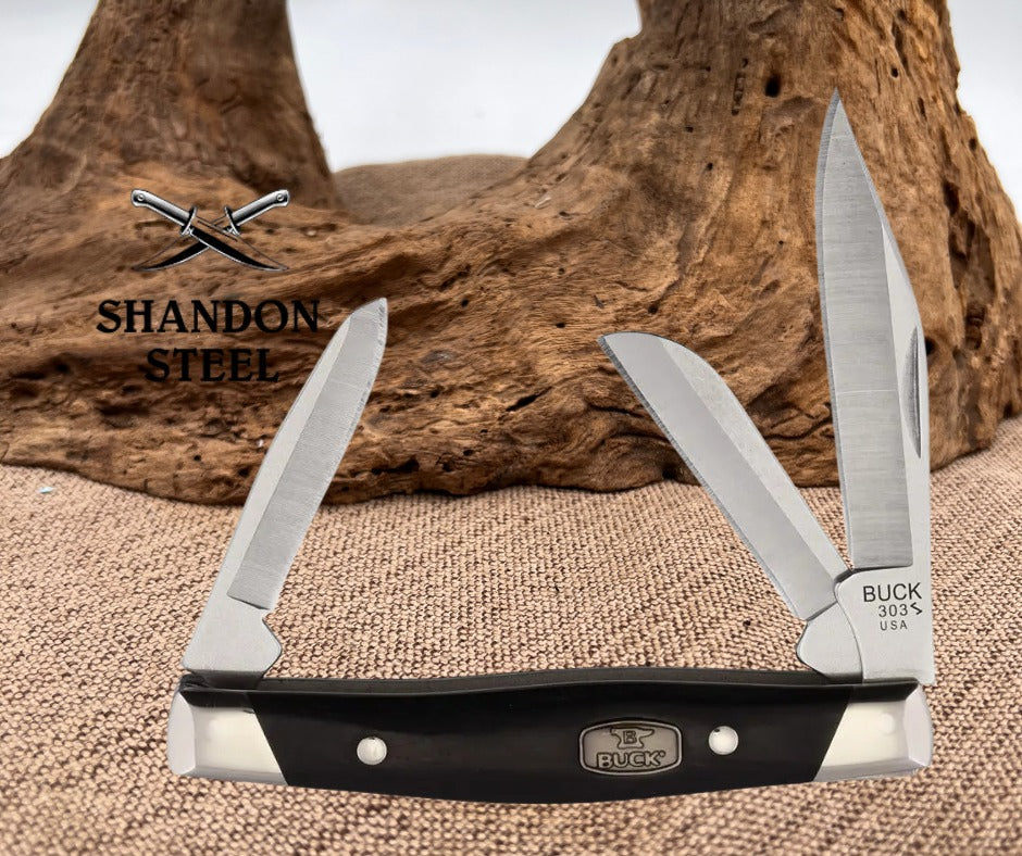 Buck Cadet Ebony BU303BRS2