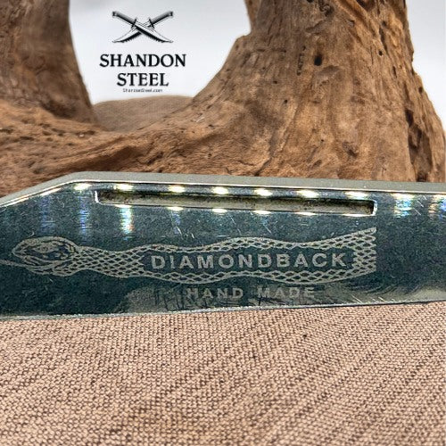 BUCK CREEK SOLINGEN GERMANY 3 BLADE REDBONE LARGE DIAMONDBACK STOCKMAN KNIFE 189