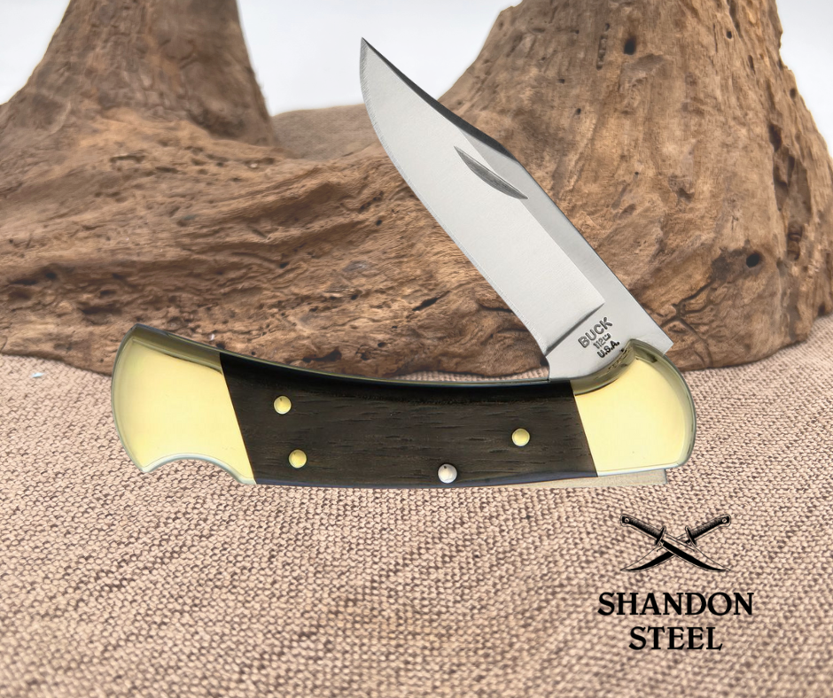Buck Ranger Lockback 112BRS-B