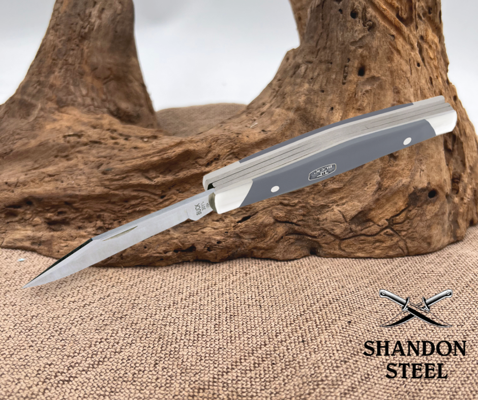 Buck Stockman Gray Nickel Silver BU301GYS2