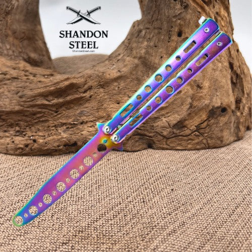 Black 8.75" Butterfly Trainer Knife 197RBP