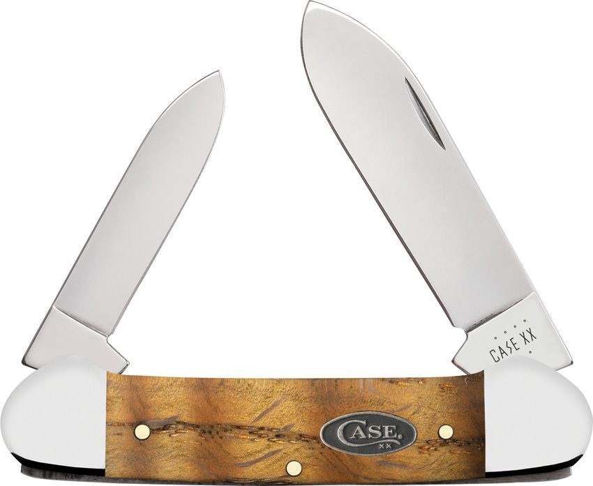 Case XX Canoe Yellow Curly Oak 47126