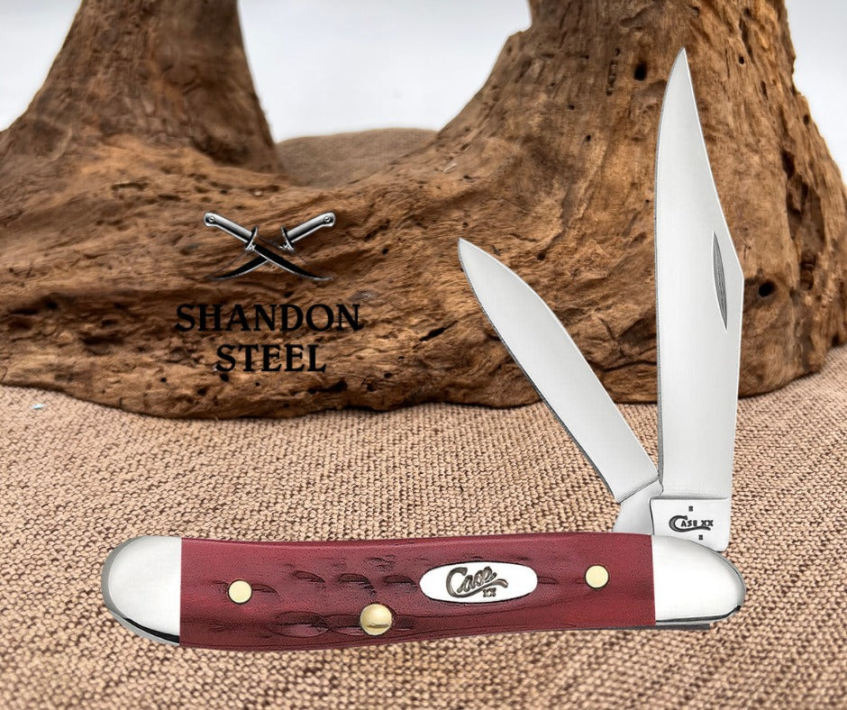 CASE XX Pocket Worn® Corn Cob Jig Old Red Bone Peanut 00781 - (6220 SS)