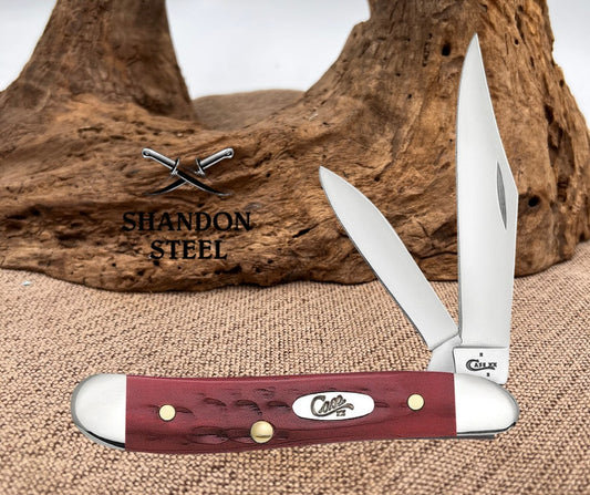 CASE XX Pocket Worn® Corn Cob Jig Old Red Bone Peanut 00781 - (6220 SS)