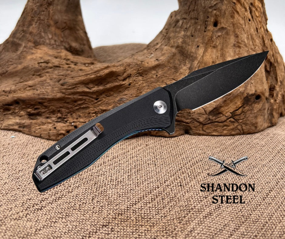 CIVIVI Baklash Flipper Knife G10 Handle (3.5" 9Cr18MoV Blade) C801H