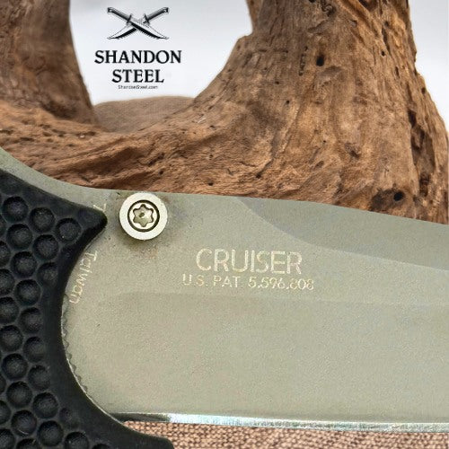 CRKT 7904 Hammond Cruiser Black Handle 3.75" Blade Folding Pocket Knife (135)