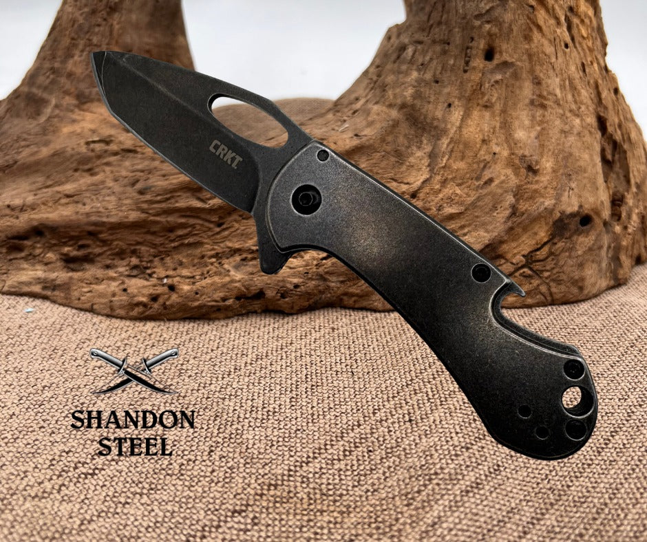 CRKT Bev-Edge Ochs Design 4635 Frame Lock Folding Pocket Knife Bottle Opener(31)