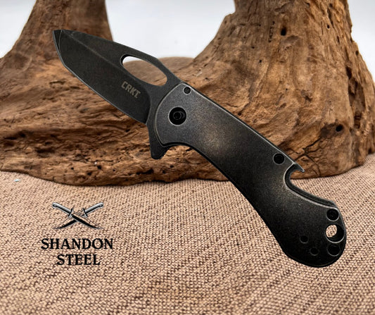 CRKT Bev-Edge Ochs Design 4635 Frame Lock Folding Pocket Knife Bottle Opener(31)