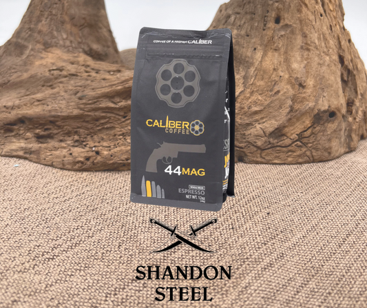 Caliber Coffee Espresso Roast 44 Mag Whole bean
