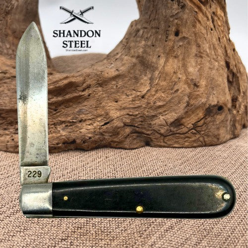 CAMCO USA VINTAGE 229 SINGLE BLADE FOLDING JACK POCKETKNIFE CARBON STEEL (202)
