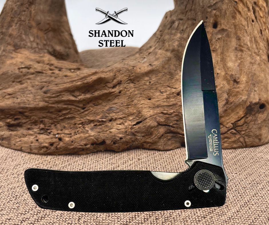 Camillus Cuda EZ Opener Folding Pocket Knife G10 Handle AUS 8 Spearpoint (184)