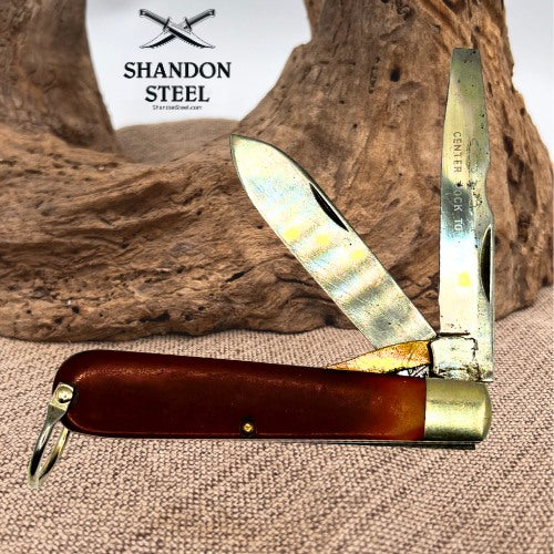 Vintage Camillus No. 27 Electrician's Folding Pocket Knife New York USA  (217)