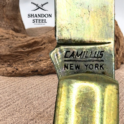 Vintage Camillus No. 27 Electrician's Folding Pocket Knife New York USA  (217)