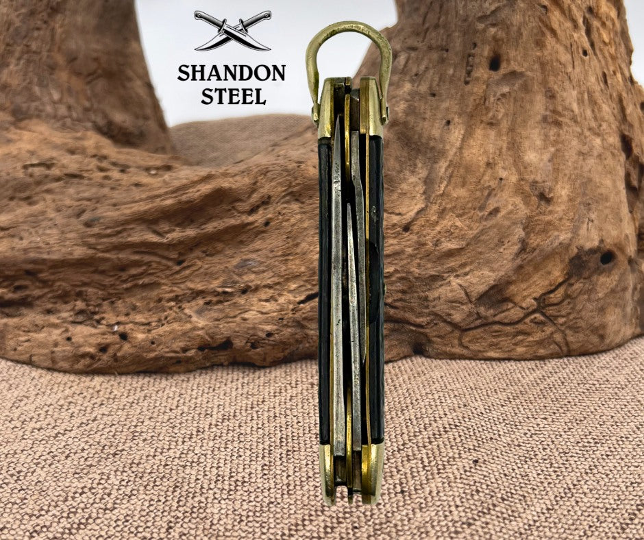 Camillus USA Vintage 3 Blade Cub Scout Pocket Knife Underlined Tang Stamp (84)
