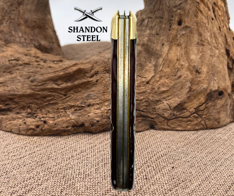 CASE XX USA 1970 10 DOT 6202 1/2 JACK POCKET KNIFE DELRIN CARBON STEEL (27)