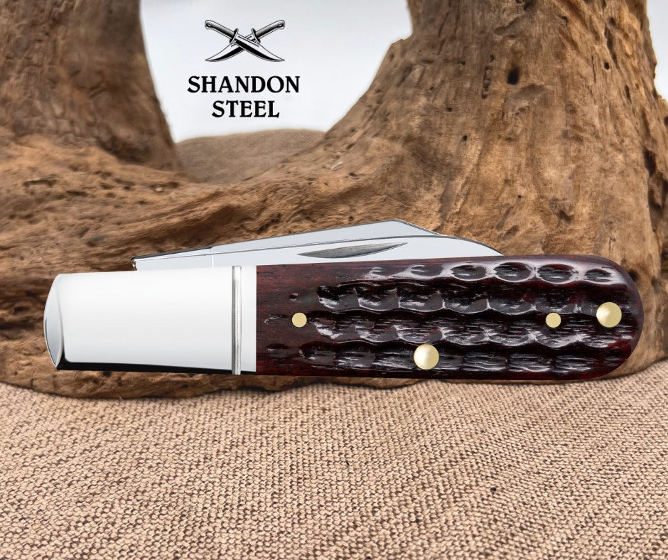 Case XX™ Barlow Pocket Worn 30th Mahogany Bone 55233 Stainless Pocket Knife