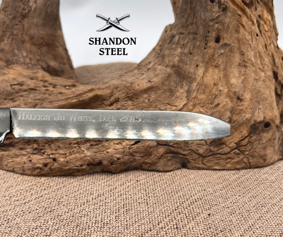 Case XX USA Caribbean Blue Bone 2012 Full Size Doctor's Knife 6285ss 2 Blade(12)