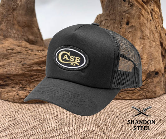 Case XX Retro Black Trucker Hat w/Case Logo 41267