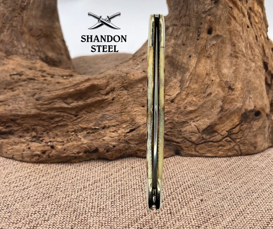 Case XX 1986 Collector's Club 5th Anniversary Jigged Bone Folding Hunter (7)