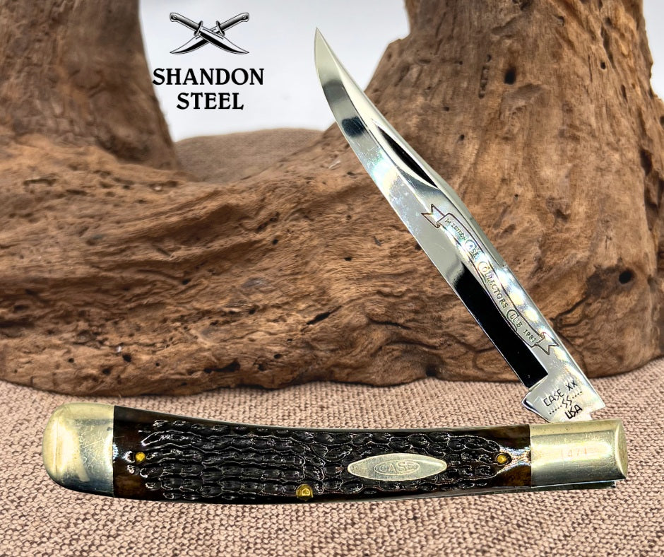Case XX 1981 Banana Trapper 6151 Knife Bone Handle SS Collectors Club USA (9)