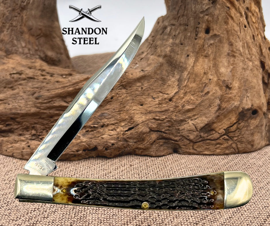 Case XX 1981 Banana Trapper 6151 Knife Bone Handle SS Collectors Club USA (9)