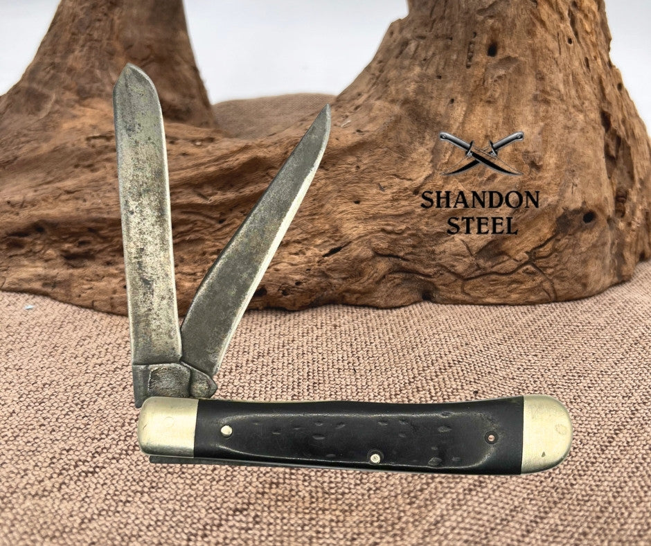 Case XX 2-Dot 1978 2-Blade 6254 Jigged Bone Trapper Folding Pocket Knife (18)