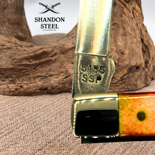 Case XX 1980 Fat Stag Doctors Pocket Knife 5185 SSP 10 Dot Single Blade (19) *preowned
