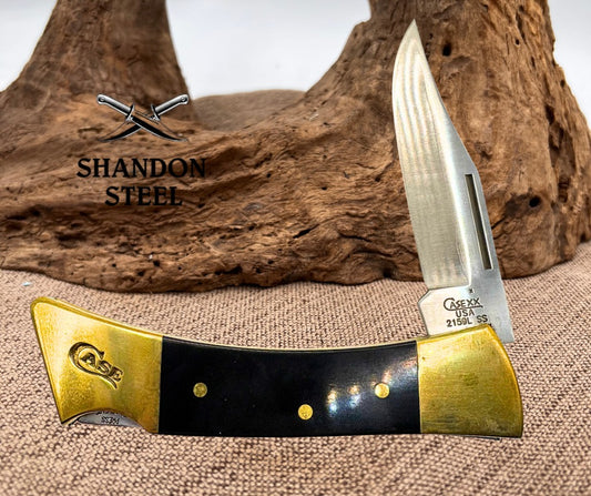 Case XX USA 2159L SS Hammerhead Shark Lockback Folding Pocket Knife USA 2007 (8)