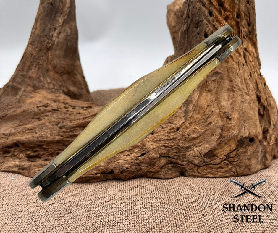 Case XX USA 1999 Mini Copperhead 52109x Stag Handle 2 Blade Folding Pocket Knife