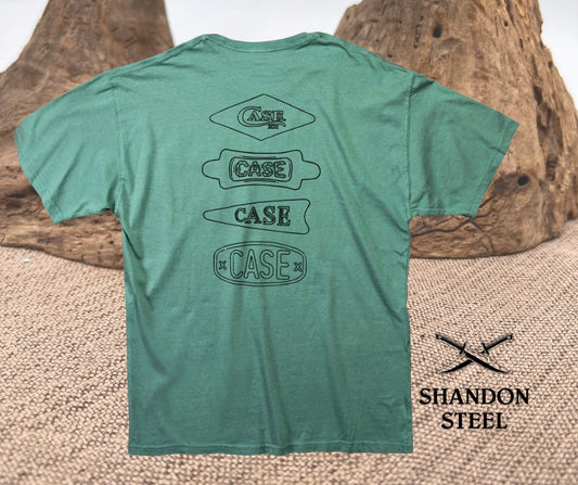 Case XX Cypress Green T-Shirt Large 41202