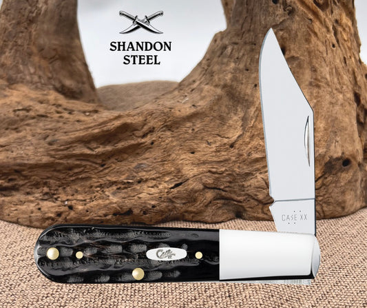 Case XX Barlow Jigged Buffalo Horn 65033 Stainless Pocket Knife