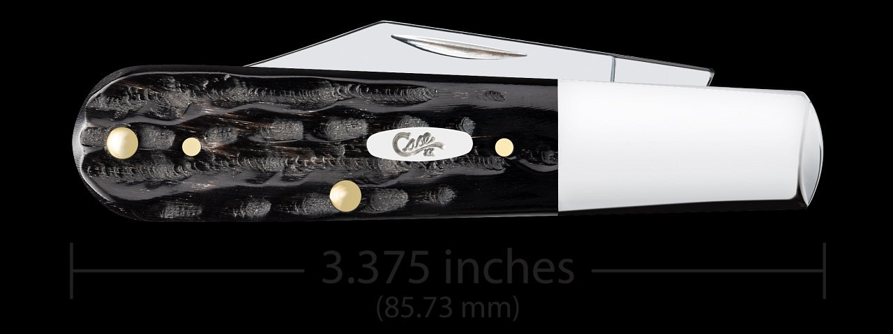 Case XX Barlow Jigged Buffalo Horn 65033 Stainless Pocket Knife