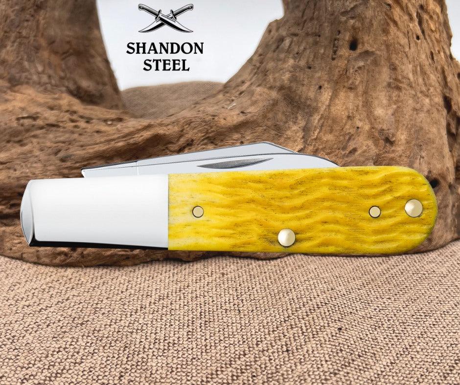 Case XX™ Barlow Platts Jig Yellow Bone 75313 Stainless Pocket Knife