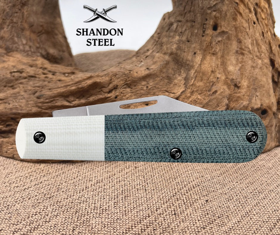 Case XX™ Barlow XR Crossroads Blue Denim Canvas Laminate S35VN Steel 10875 Pocket Knife