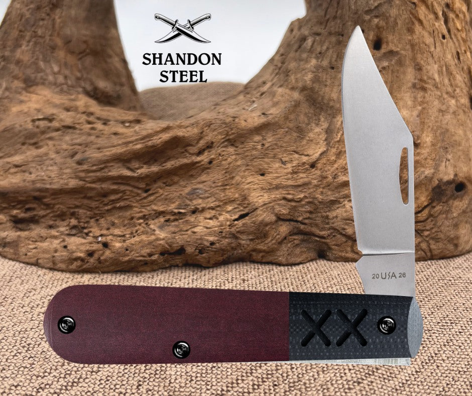 Case XX™ Barlow XR Crossroads Redstone Richlite S35VN Steel 10854 Pocket Knife