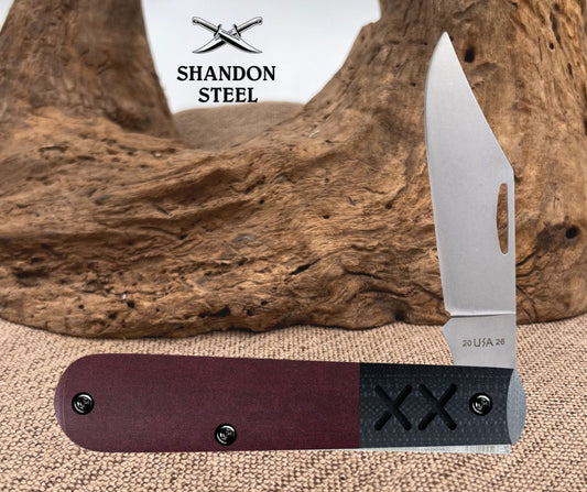 Case XX™ Barlow XR Crossroads Redstone Richlite S35VN Steel 10854 Pocket Knife