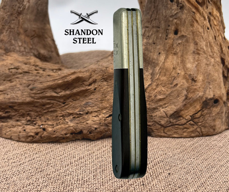 Case XX 62009 1/2 Sawcut Delrin Handle 2 Blade Pocket Jack Knife VINTAGE 1976 -5