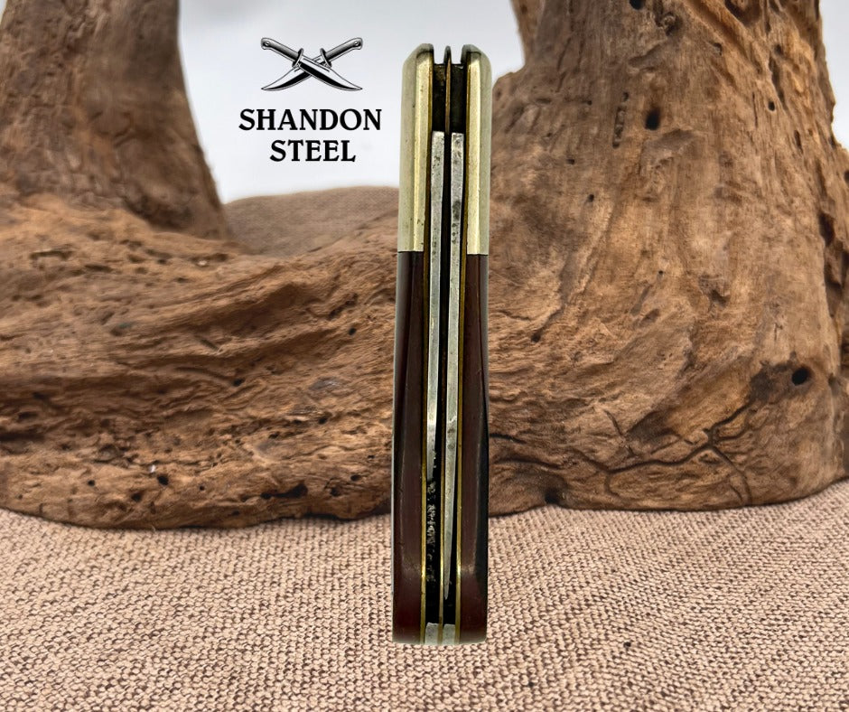 Case XX 62009 1/2 Sawcut Delrin Handle 2 Blade Pocket Jack Knife VINTAGE 1976 -5