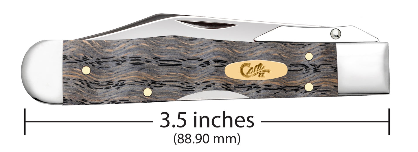 Case XX Black Curly Oak Wood Cheetah® Cub (711 1/2L SS) 14013