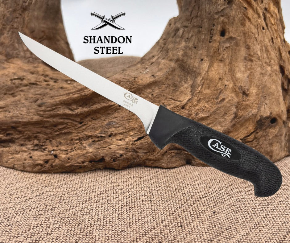 Case XX Black Synthetic 6" Fillet Knife 65670