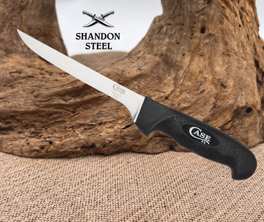 Case XX Black Synthetic 6" Fillet Knife 65670