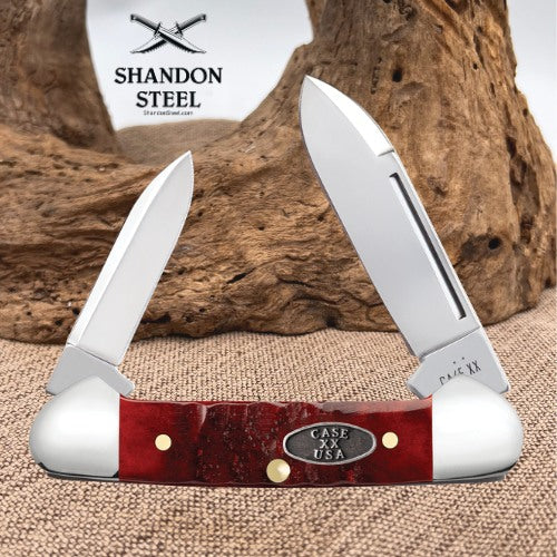 Case XX Butterbean Gator Jig Old Red Bone 51545 Stainless Pocket Knife